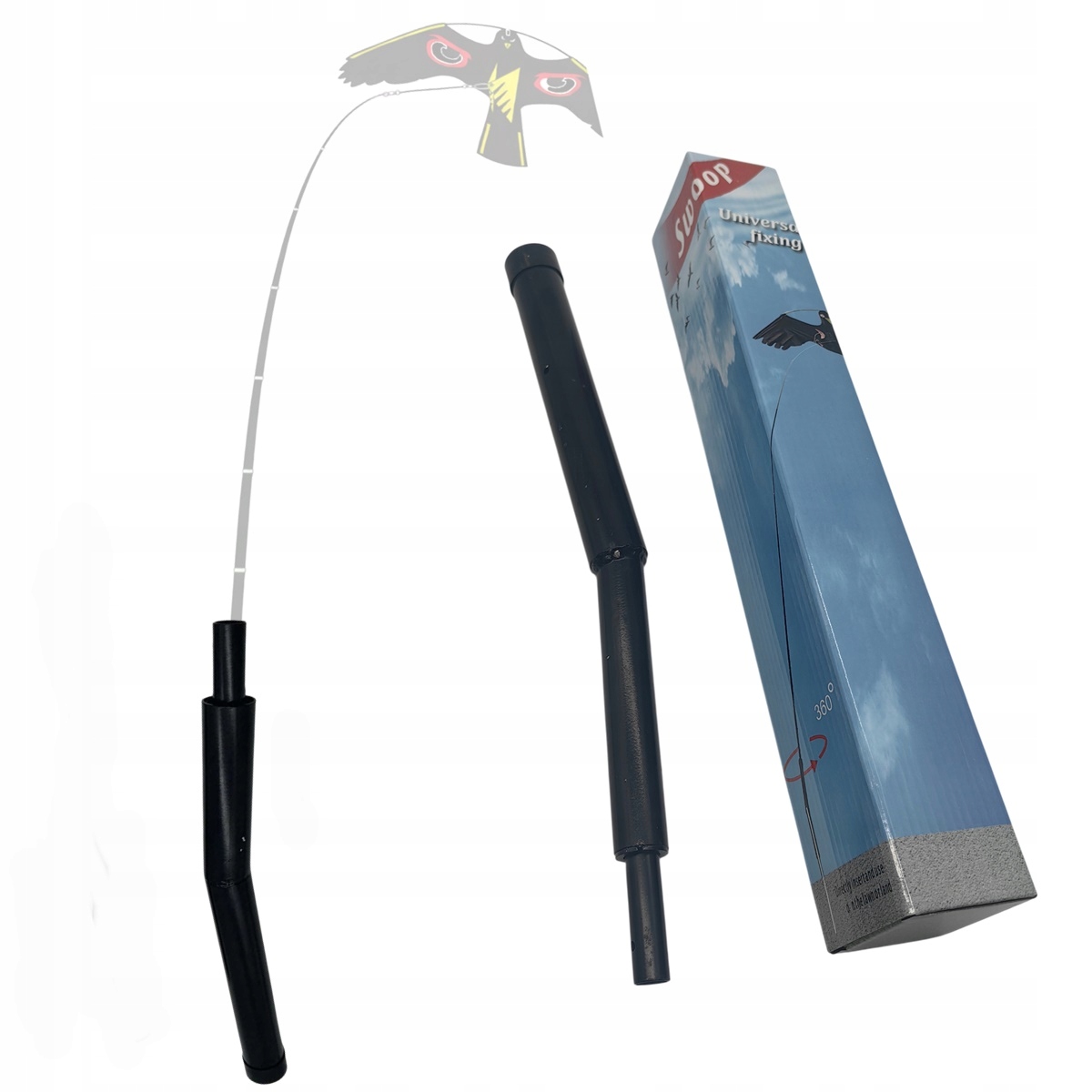 Odpuzovač ptáků Otočný Držák Základna Pro Stožár 6 A 7 M Z Oceli