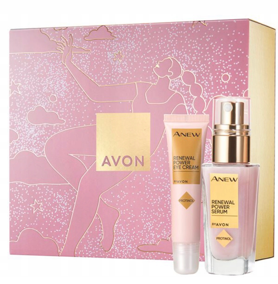 AVON ANEW ZESTAW KOSMETYKÓW DO TWARZY Z PROTINOLEM