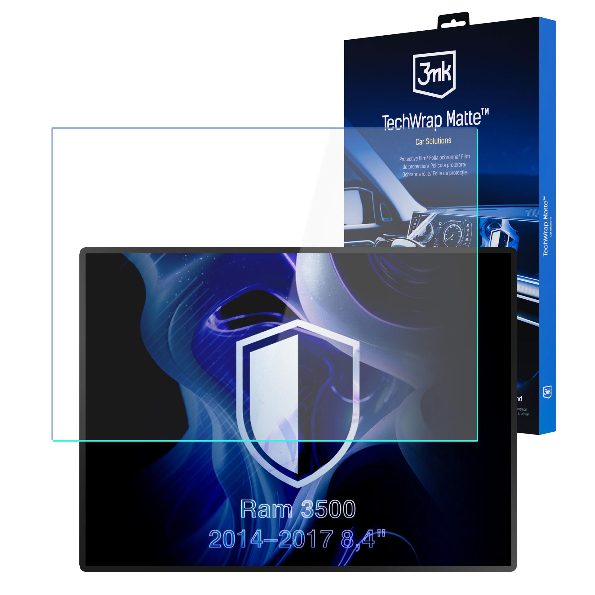 Fólie na navigační displej pro Ram 3500 2014-2017 8,4" 3mk TechWrap