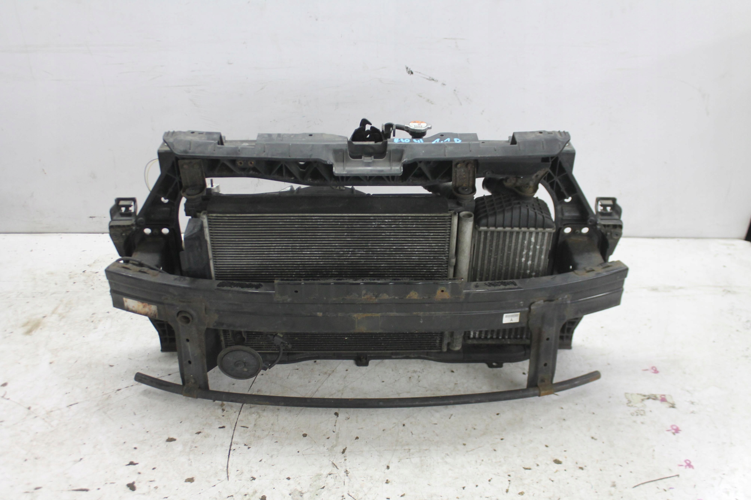 support panel for radiators radiator KOMPLET KIA RIO III 1.1 CRDI 11-14