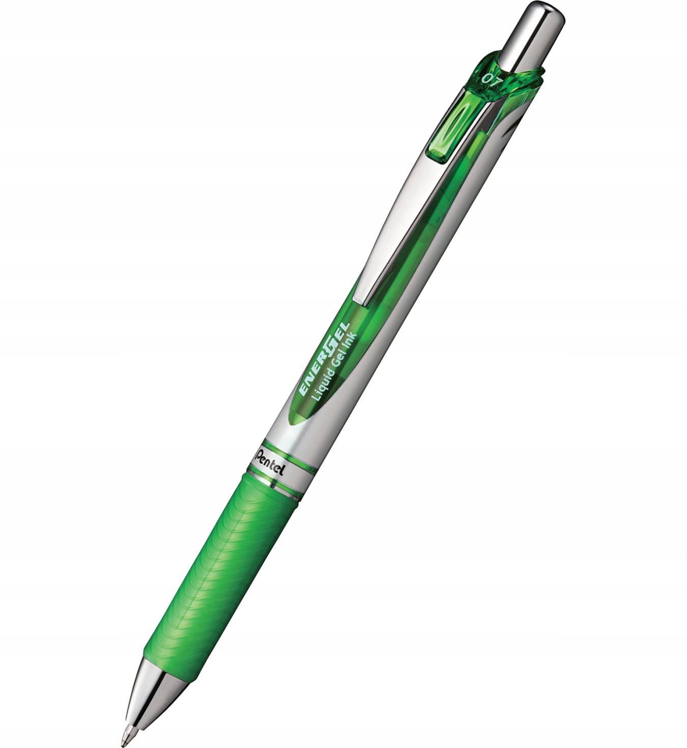 PIÓRO KULKOWE 0,7 MM ENERGEL PENTEL seledynowy