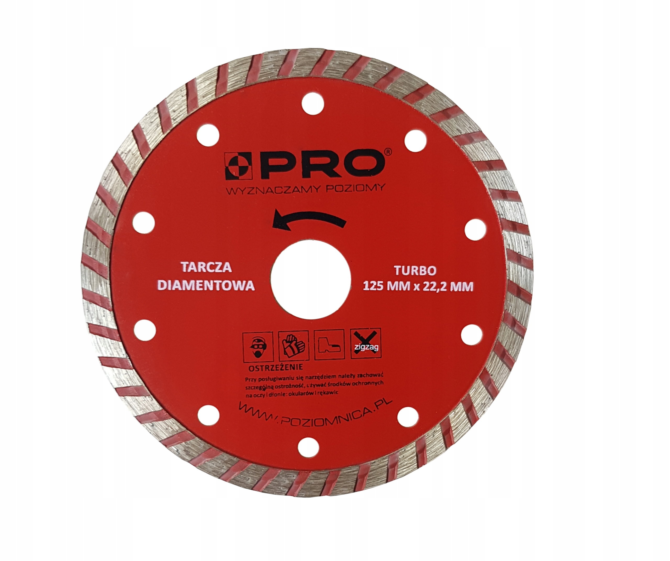 

Tarcza Diamentowa Turbo Do Betonu Kostki 125MM