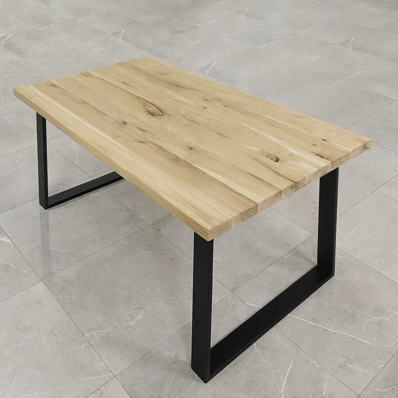 Dubová deska na stůl Naturwood surová 80x160
