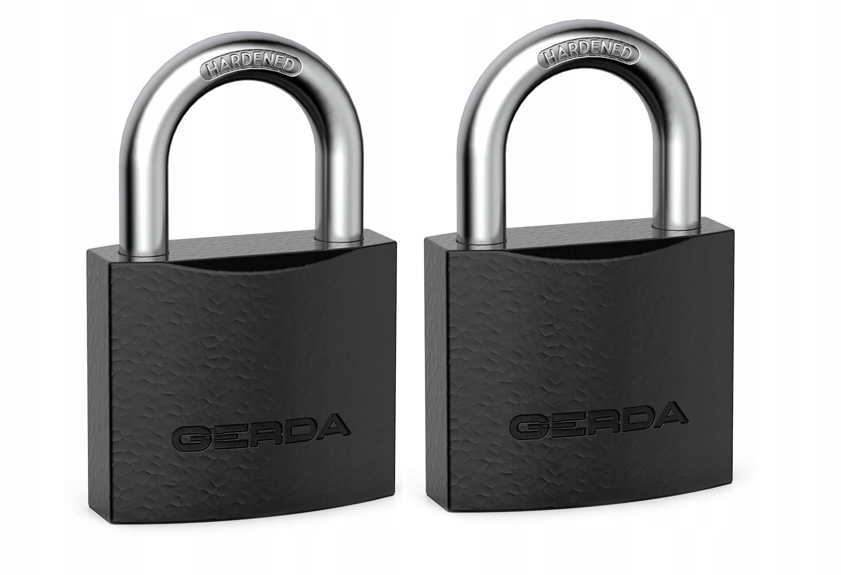 

2 Kłódki Żeliwne Gerda System Jednego Klucza 30 mm