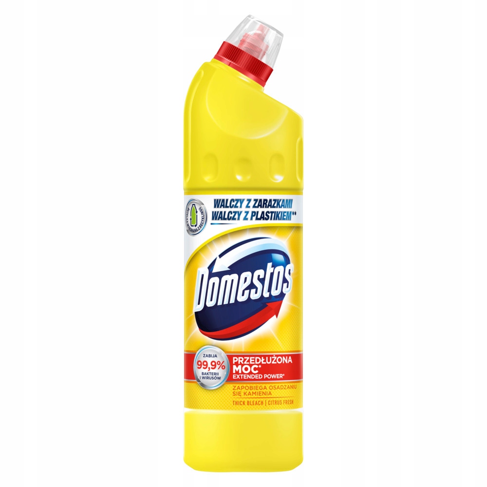 Levně 7X X Domestos Citrus Fresh Citronový gel na Wc 750 ml