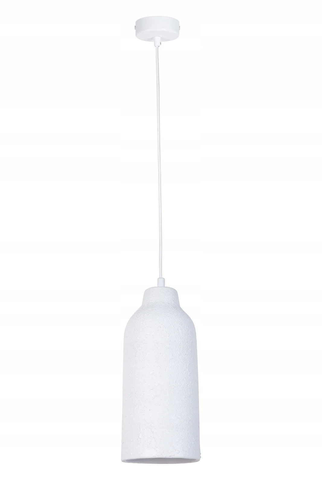 Závesná keramická bodová lampa biela do jedálne nad stôl a ostrovček Sigma