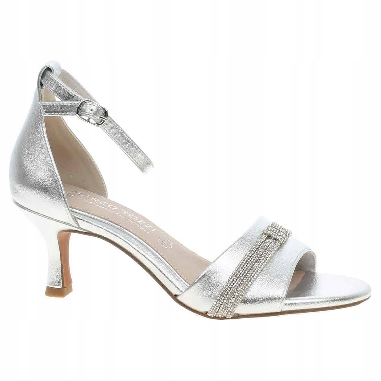 Dámská společenská obuv Marco Tozzi 2-88304-46 silver 39