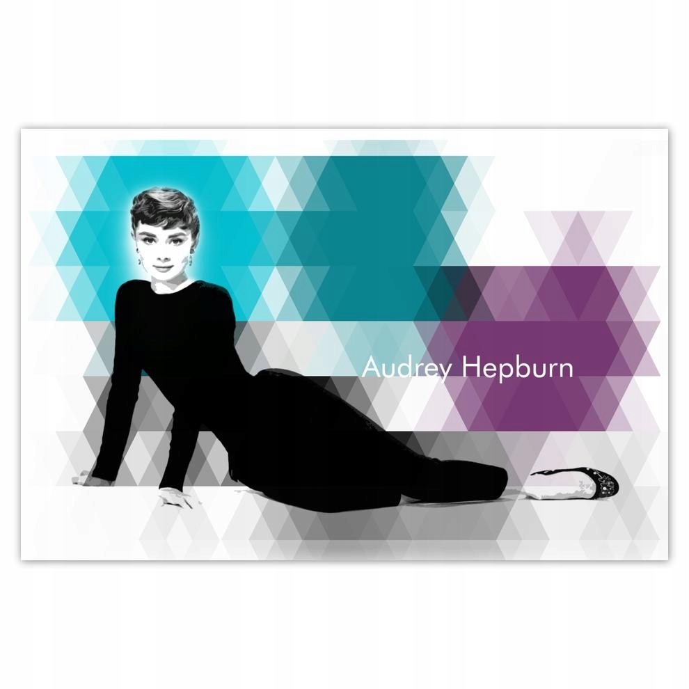 

Plakat 93x62 Audrey Hepburn genialna