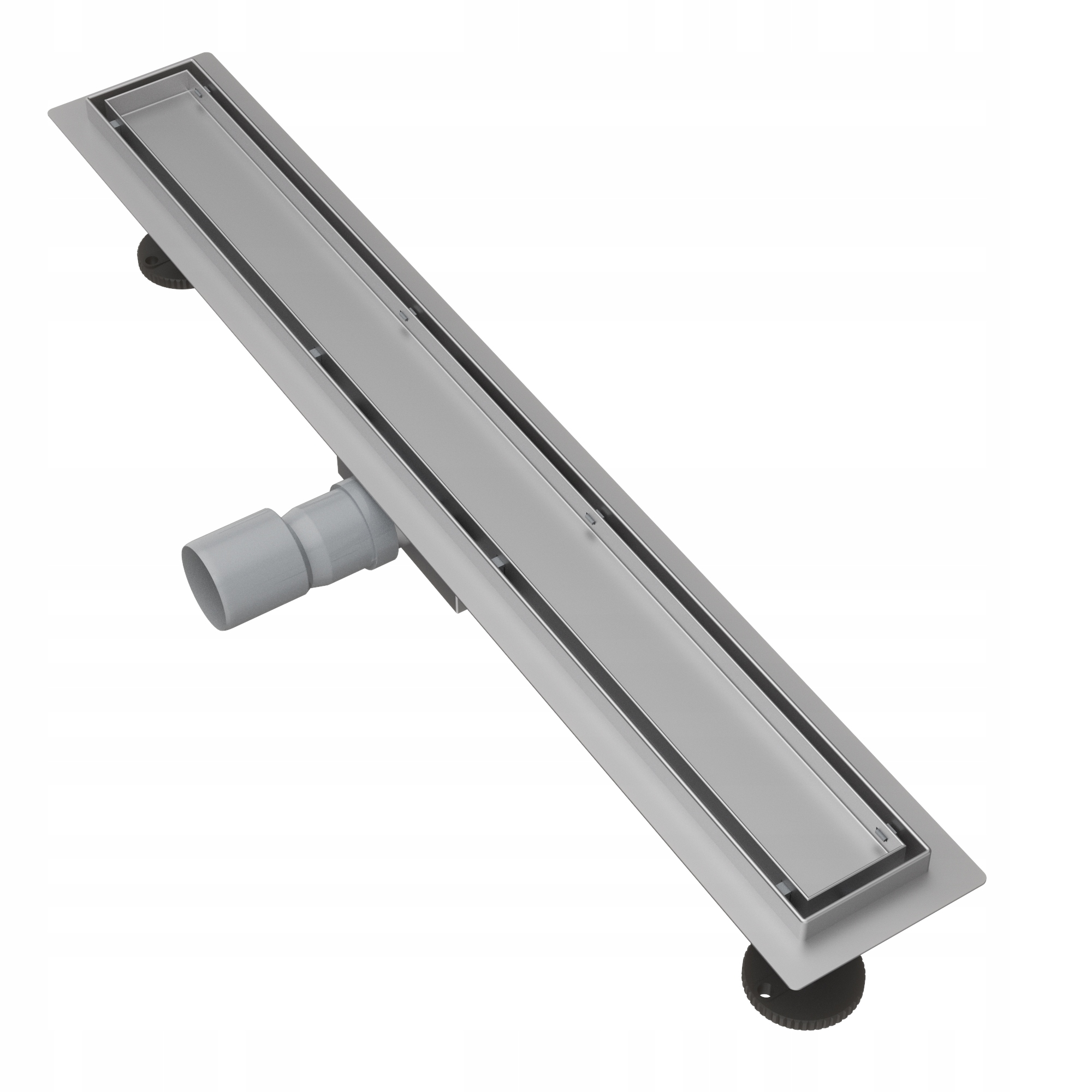 Lineárny Odtok Pod Dlažbu 70 cm Oceľ 2v1 Sifón Entero Sprchová Vanička