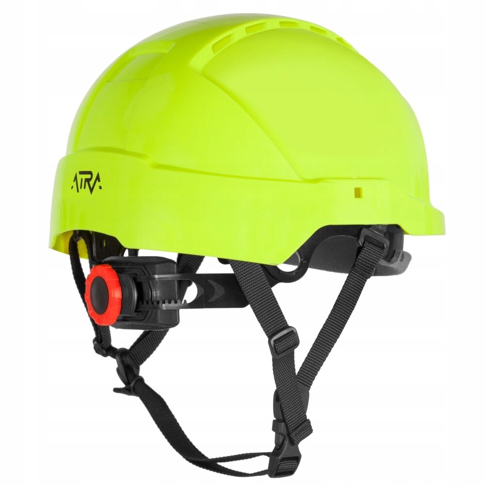 

Kask Hełm Ochronny Bhp Protekt Atra10 Żółty Hv