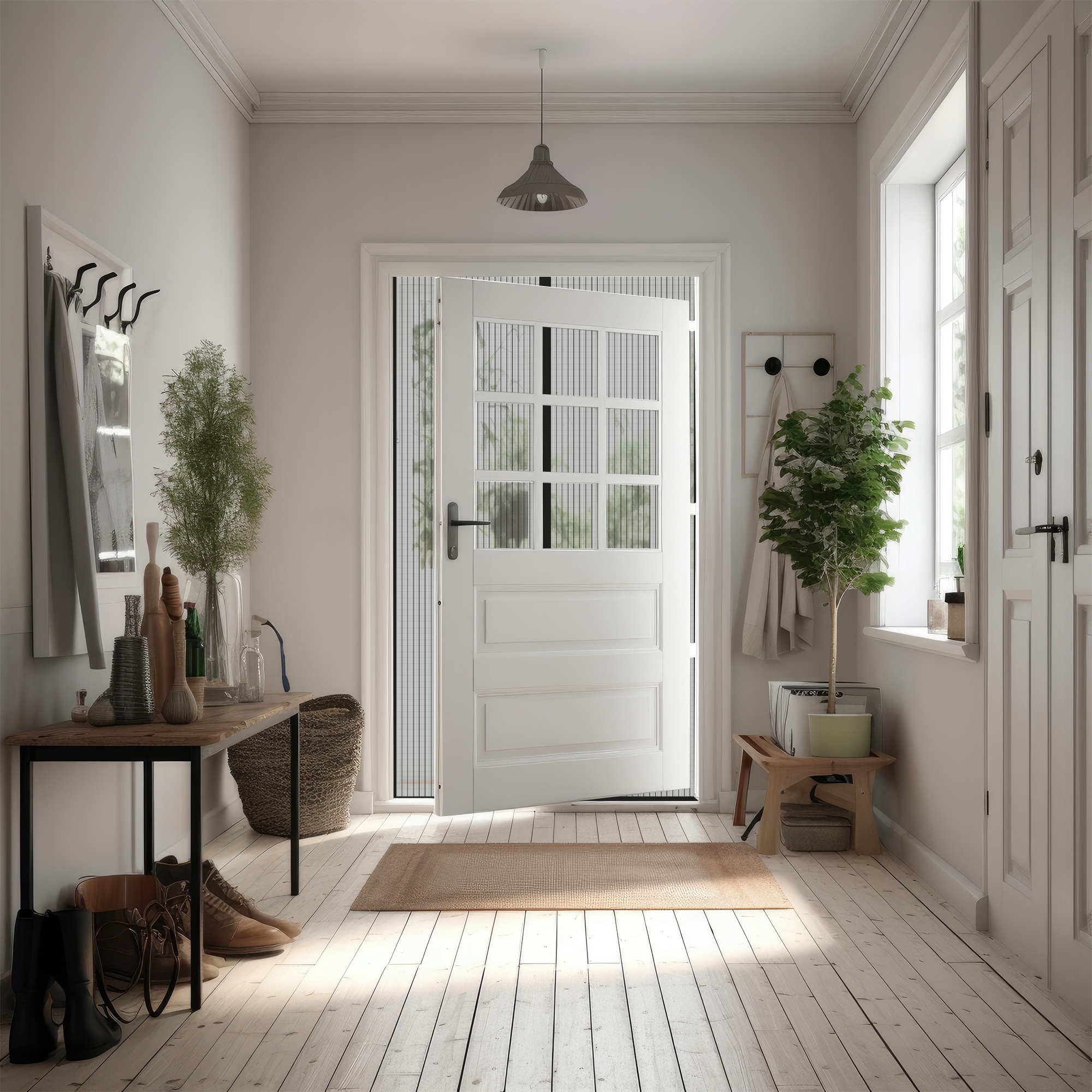 MOSKITIERA na DRZWI BALKONOWE OKNO MAGNETYCZNA SOLIDNA B. MOCNA 100X210CM Marka inna