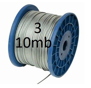 

Lina Stalowa Pcv 3mm Linka 10mb