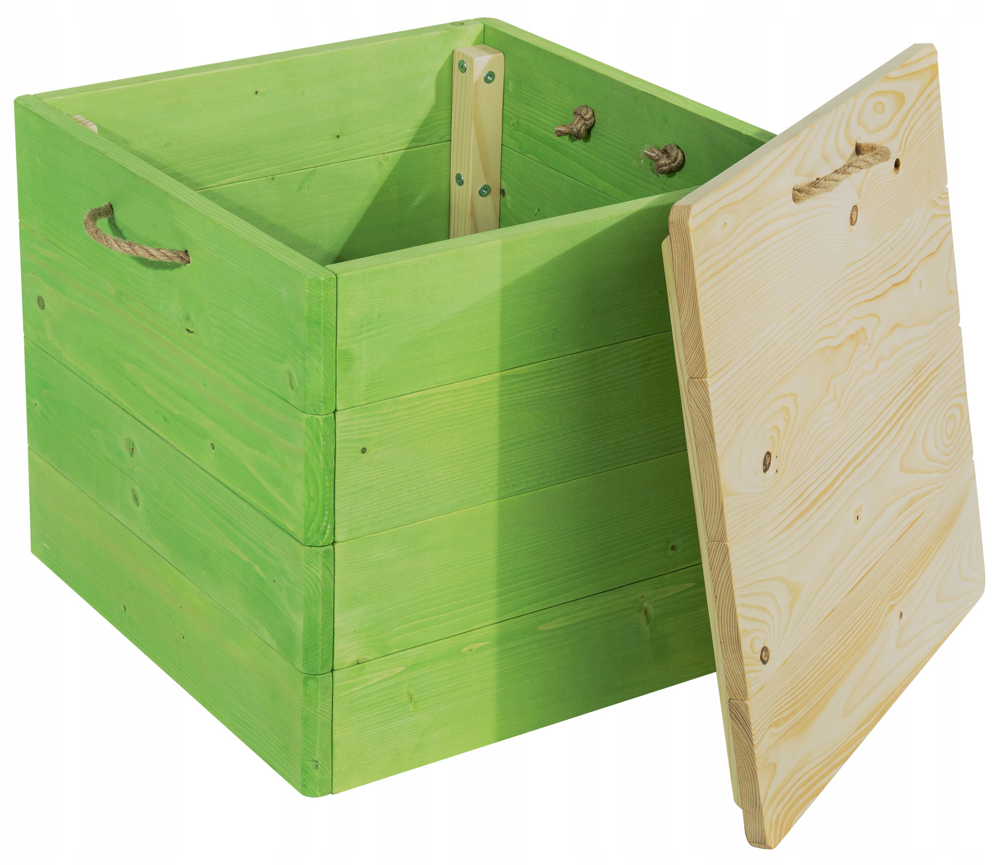 Zahradní truhlík Dřevěný kufr 150 L