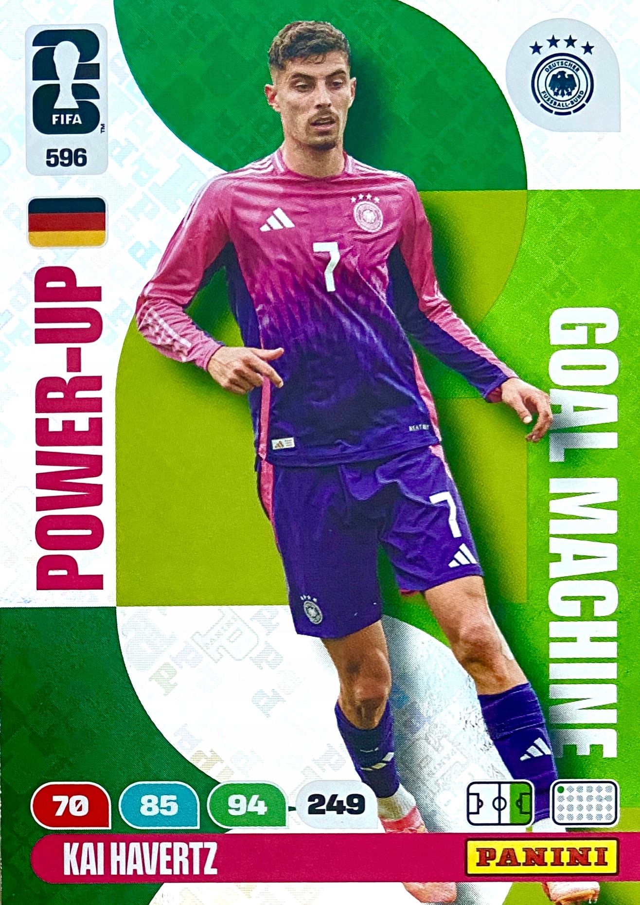 Fifa World Cup 2026 karta Power-up Goal Machine 596 Kai Havertz Niemcy