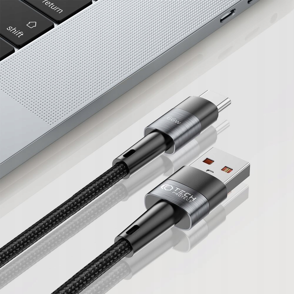 Kabel Tech-Protect USB-A / USB-C 66W 6A 25 cm Stan opakowania oryginalne