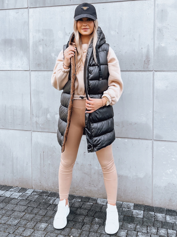 PIKOWANA KAMIZELKA DAMSKA Z KAPTUREM roz. M Marka Dstreet