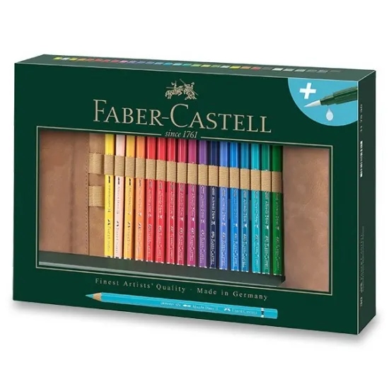 Pastelky Faber Castell A.Dürer rol.pouzdro 30ks+přísl. Faber-Castell