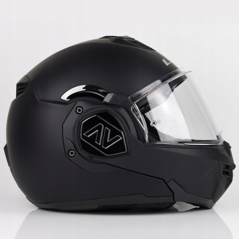 Kask motocyklowy LS2 FF906 Advant Solid Matt Black XS Typ Szczękowe / Modułowe