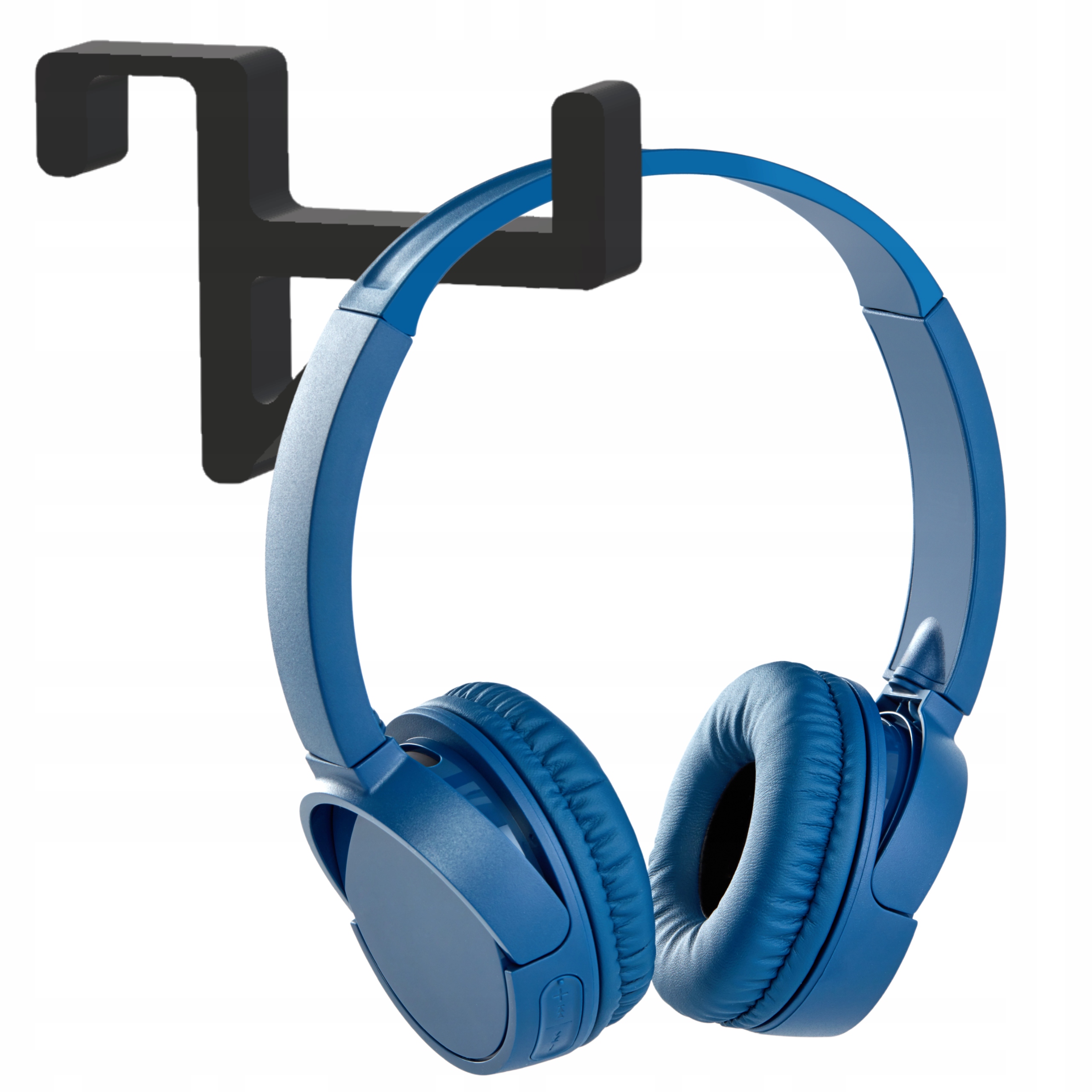 Stojak Uchwyt Na Słuchawki Na Szufladę Szafkę Nakładany Uniwersalny