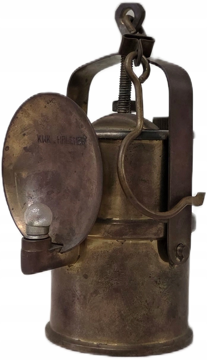 MAŁA LAMPA GÓRNICZA KARBIDÓWKA