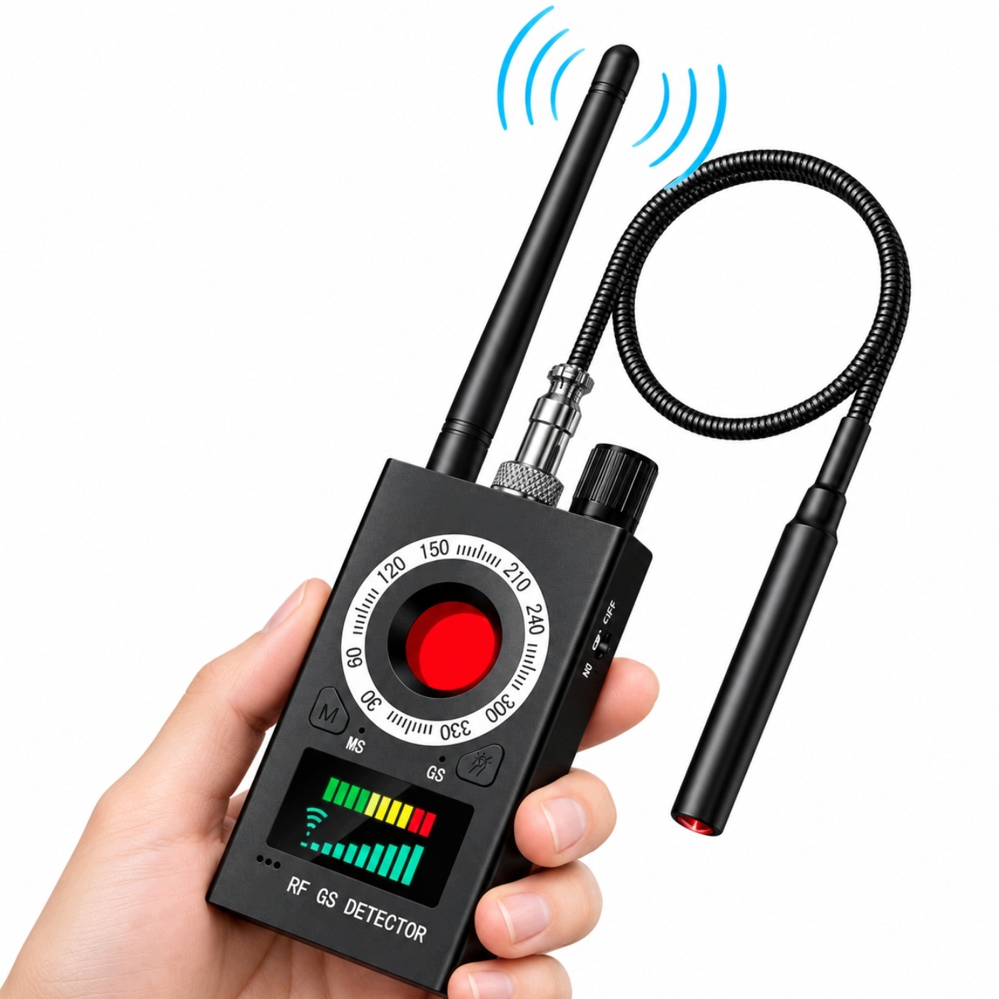 Detektor Odposlechů A Gsm Gps Kamer, Skrytých Lokátorů, Detektor Wifi