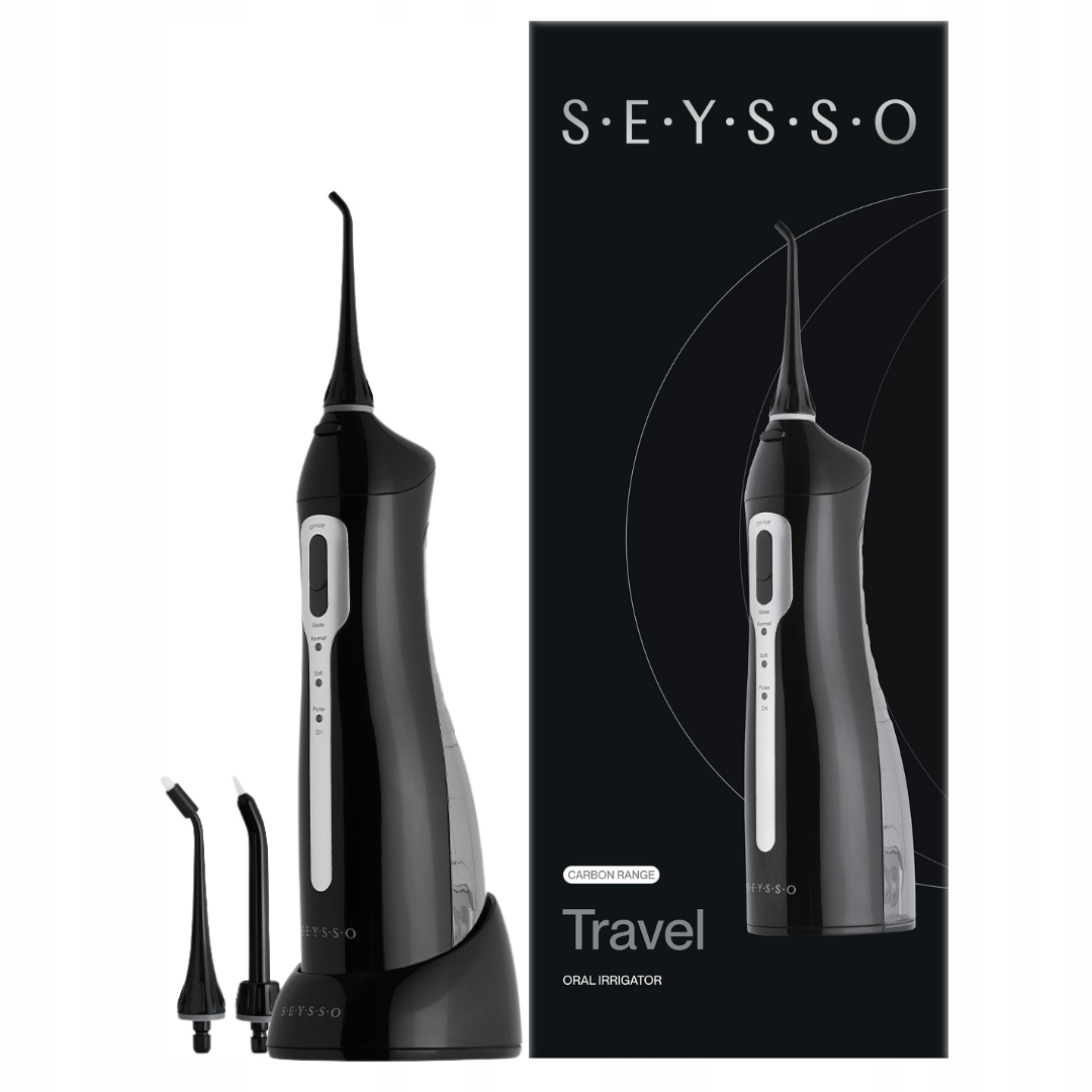 Irygator do zębów Seysso Carbon Travel bezprzewodowy podróżny