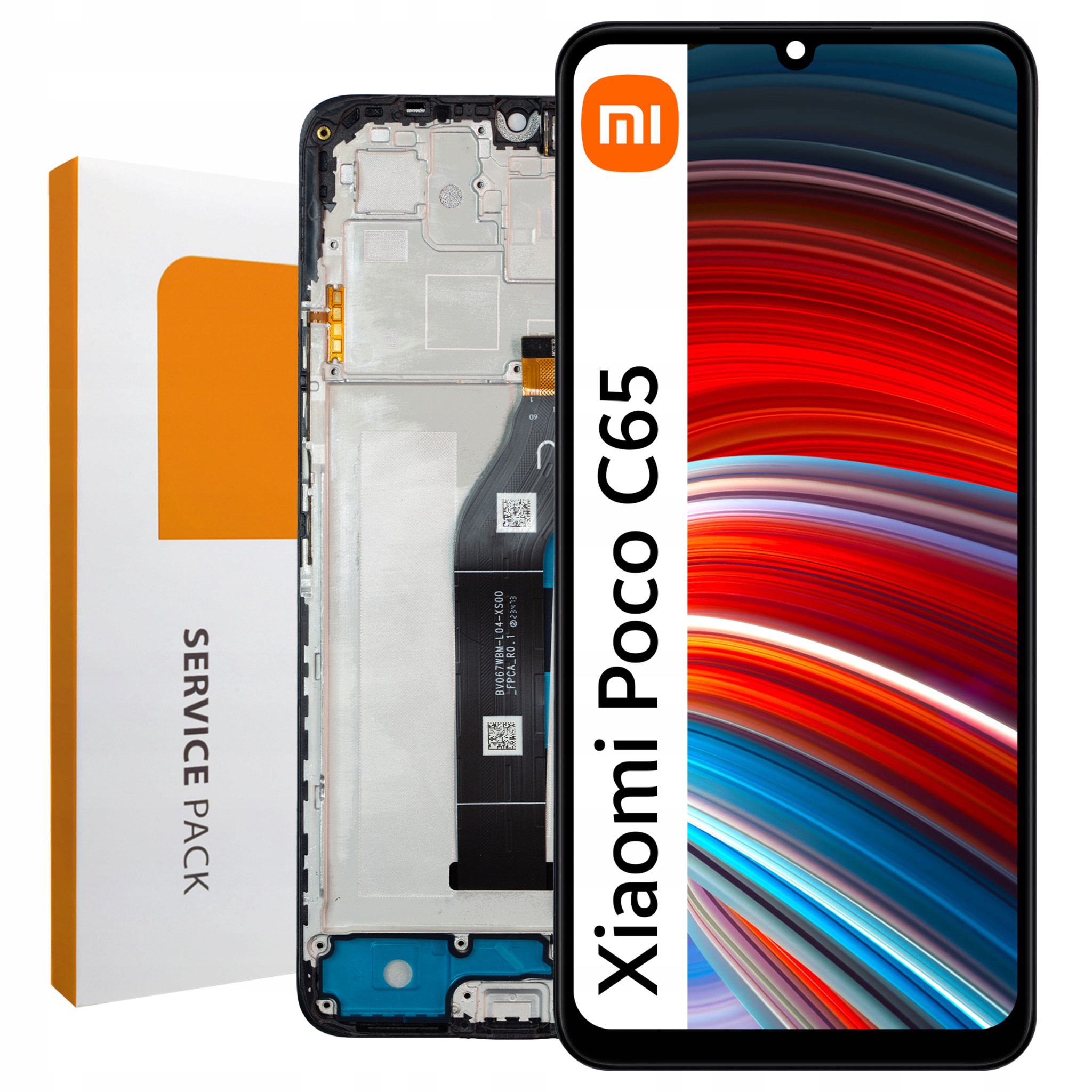 Originální Zila pro Xiaomi Poco C65 Displej s Rámeček LCD Matrix