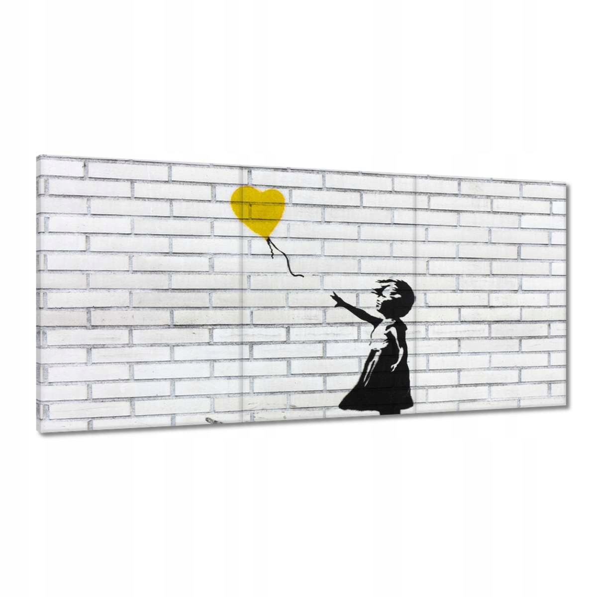 Obrazy 180x90 Banksy Balónik Dievča