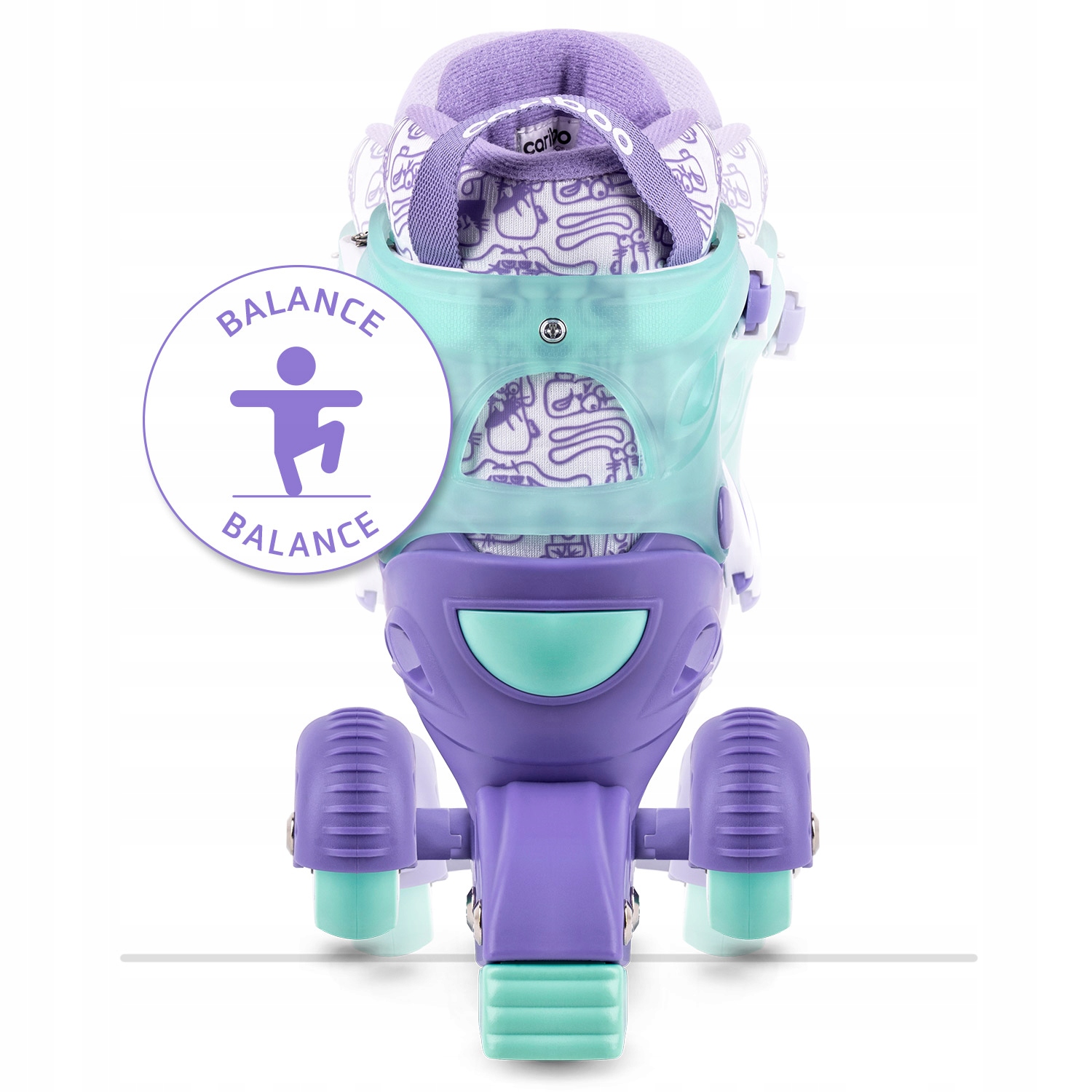 Rolki dla dzieci CARIBOO STEP 1 regulowane - 30-33 Marka Cariboo