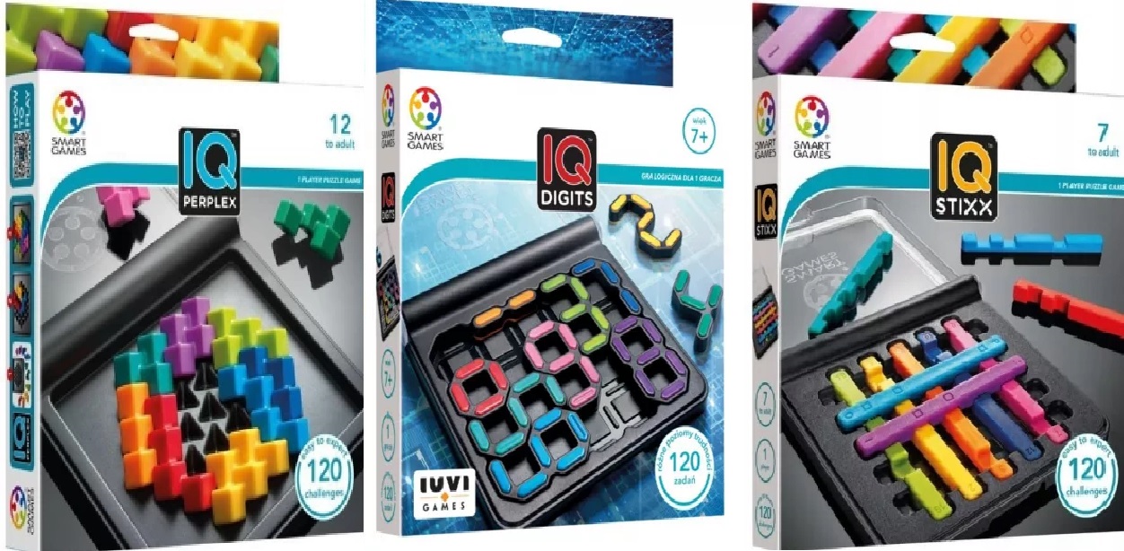 Smart Games. Iq Perplex Iq Stixx Digits