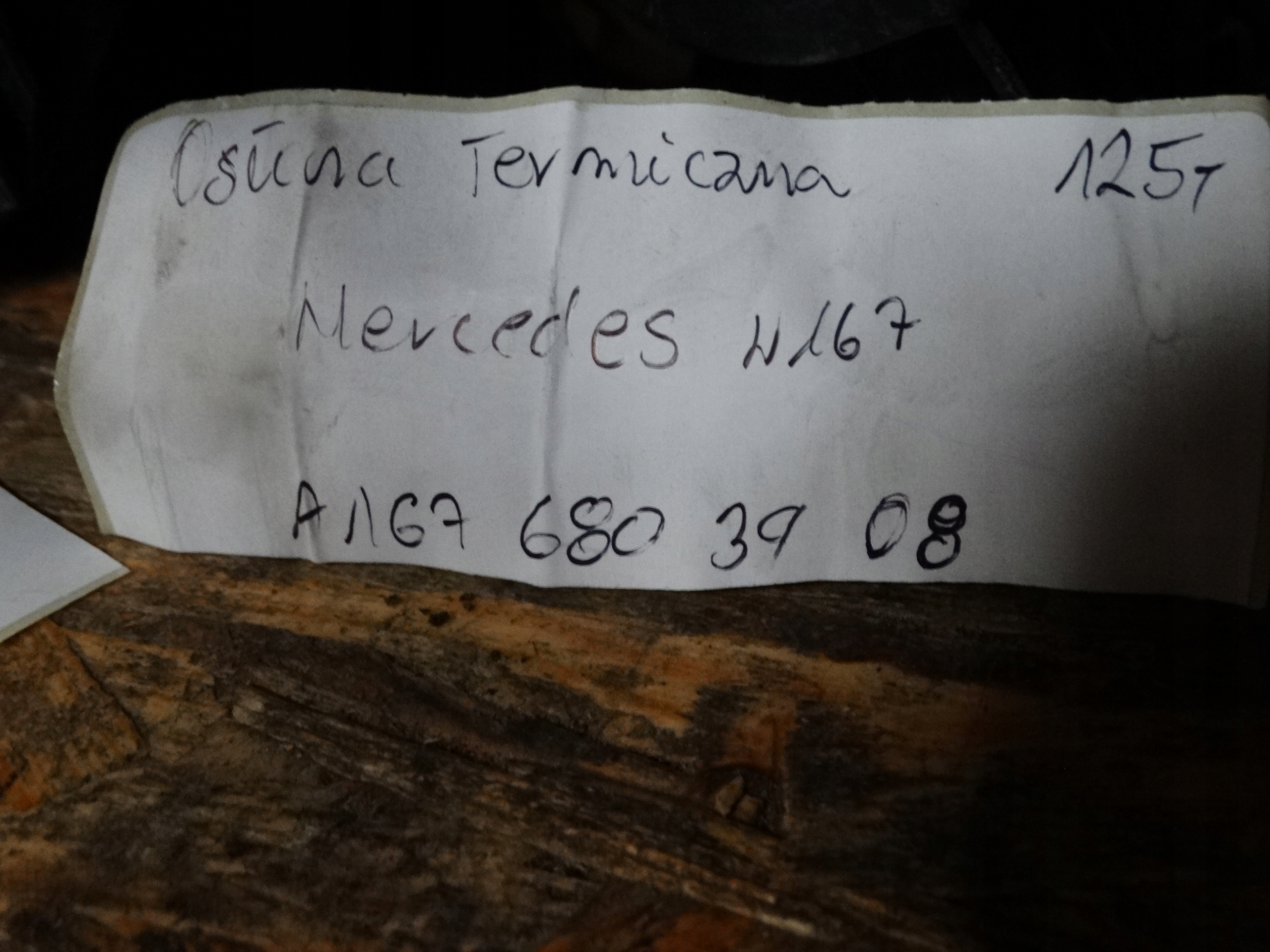 IDEALNA Blende Abdeckung TERMICZNA MERCEDES W167 1 9