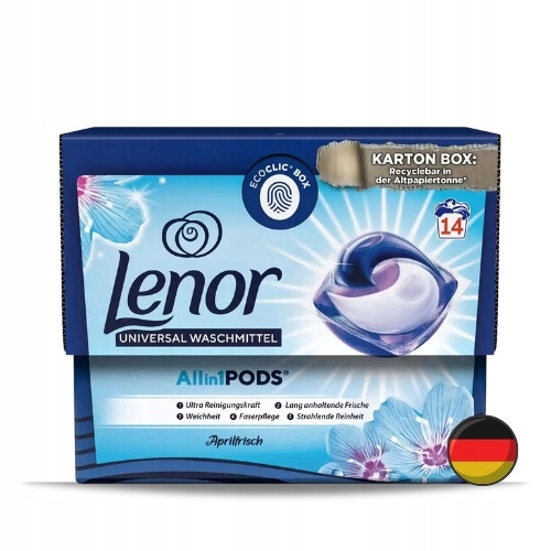 

Lenor Kapsułki do Prania Niebieskie 14 szt. De