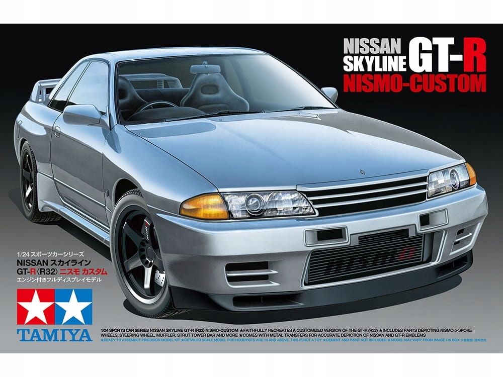 Nissan Skyline R32 Gt-r Nismo Custom 1:24 Tamiya 24341