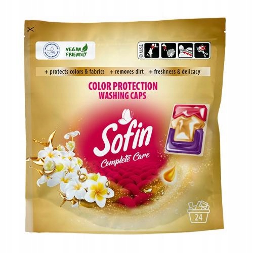 

Sofin Color Kapsułki do prania tkanin kolorowych