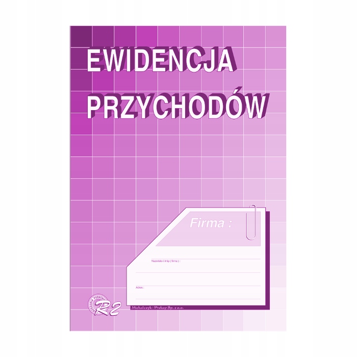EWIDENCJA PRZYCHODÓW A4 R2-H