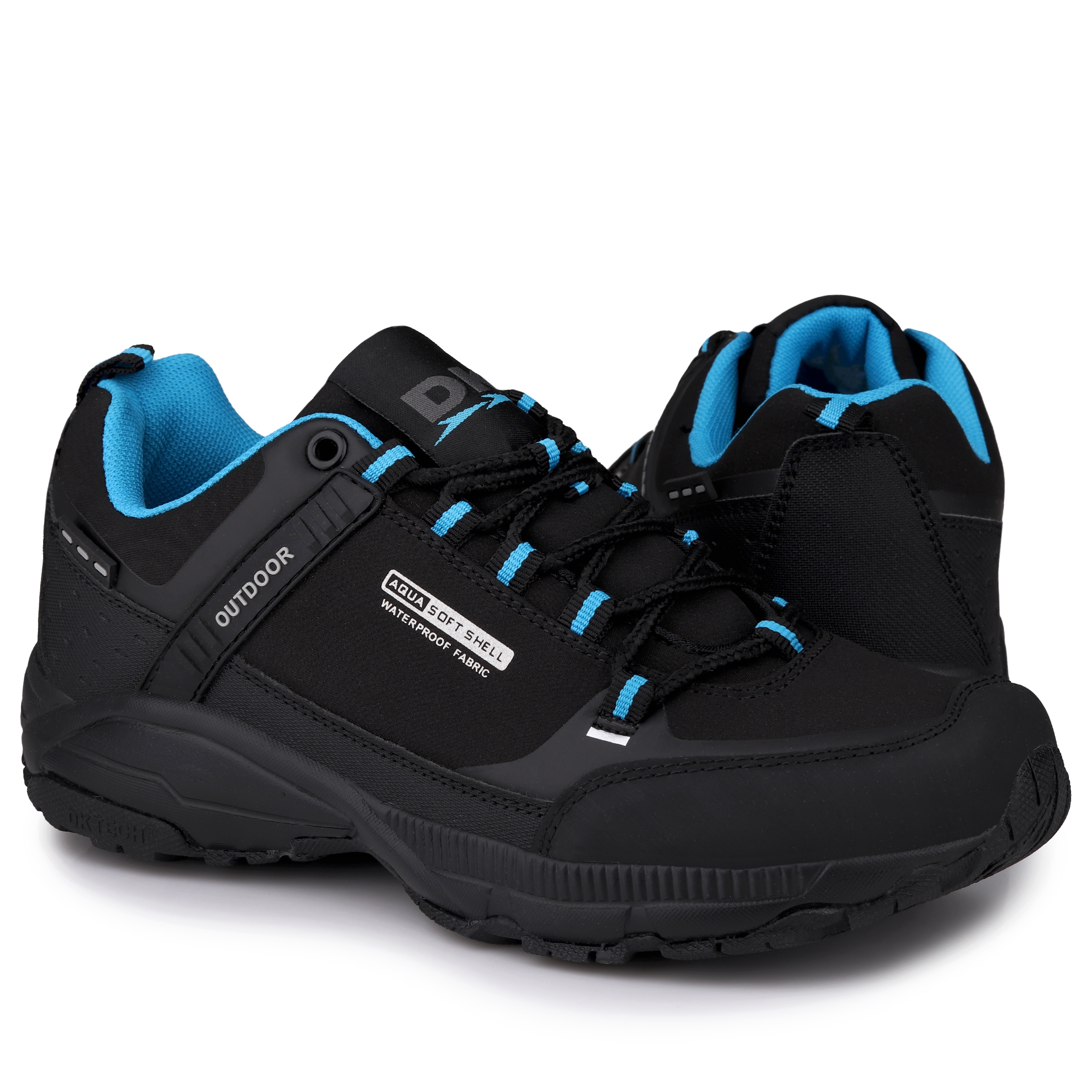 Buty damskie trekkingowe Dk Predator Low 1096 Blk Blue D Softshell
