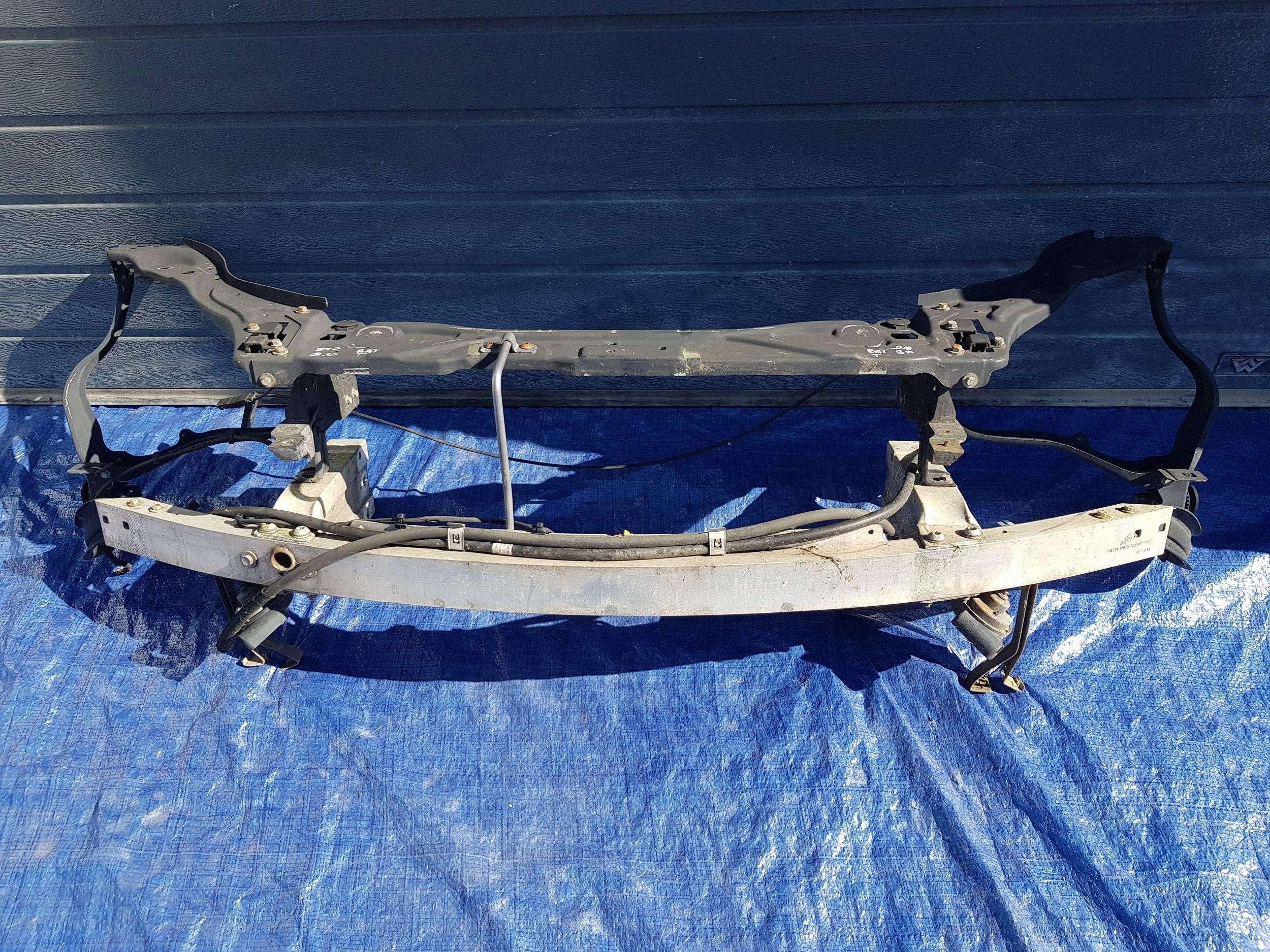 support panel for radiators front Mercedes E W212 sider pillar of a bumper