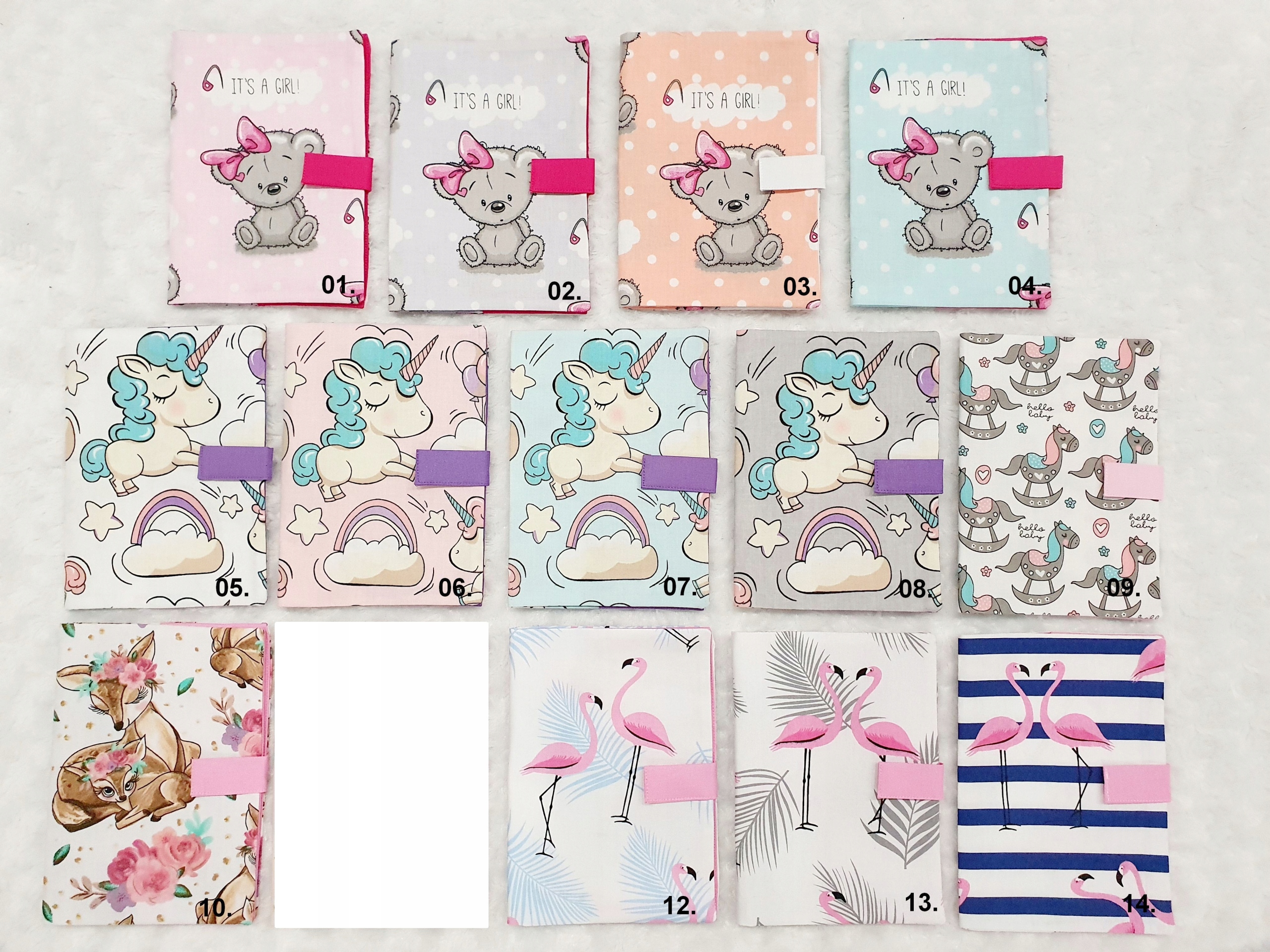 Okładka na książeczkę zdrowia dziecka imienna Kod producenta 223