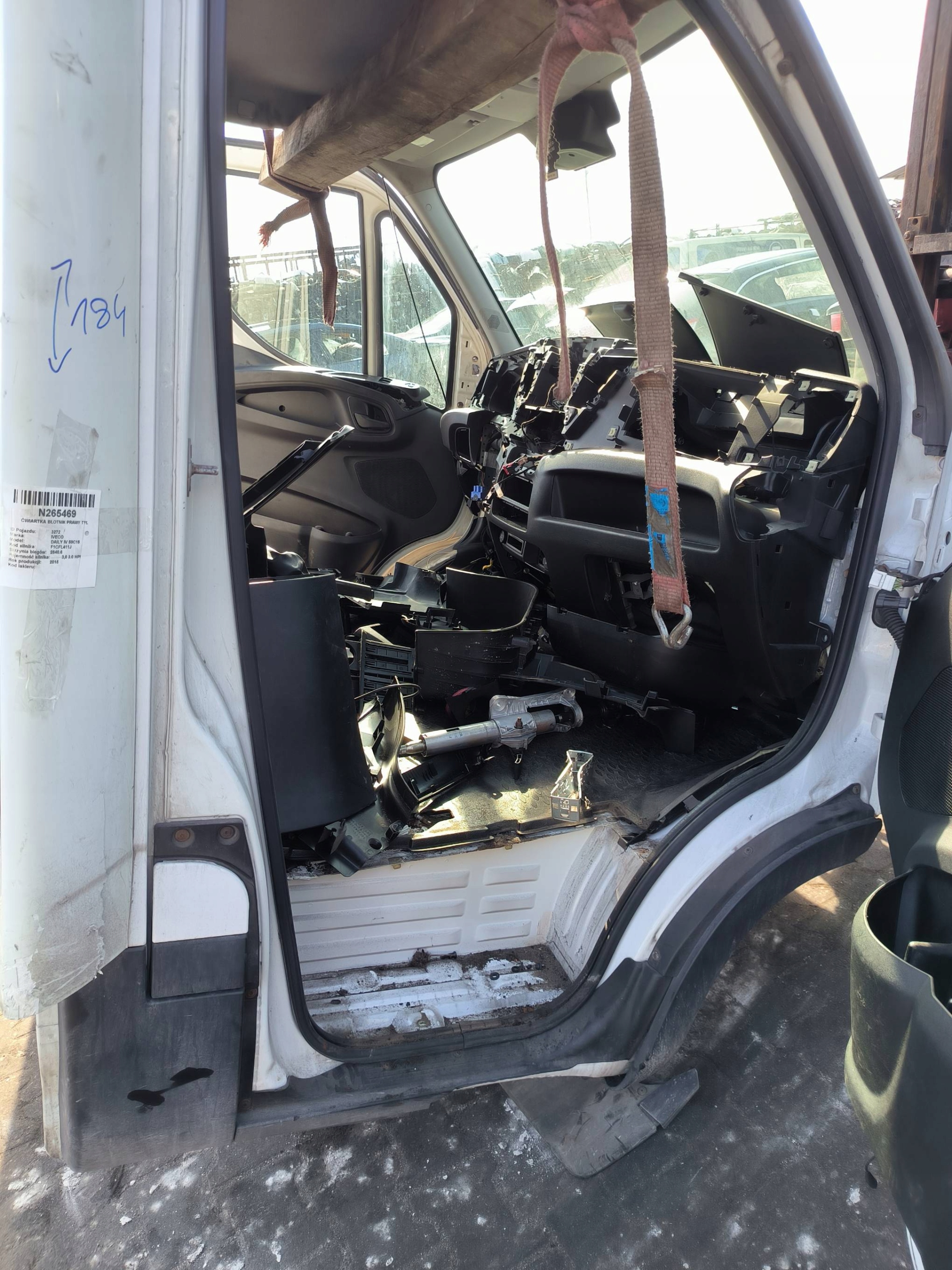 LONGHERONE parafango Destra posteriore BIALA IVECO DAILY IV 50C15