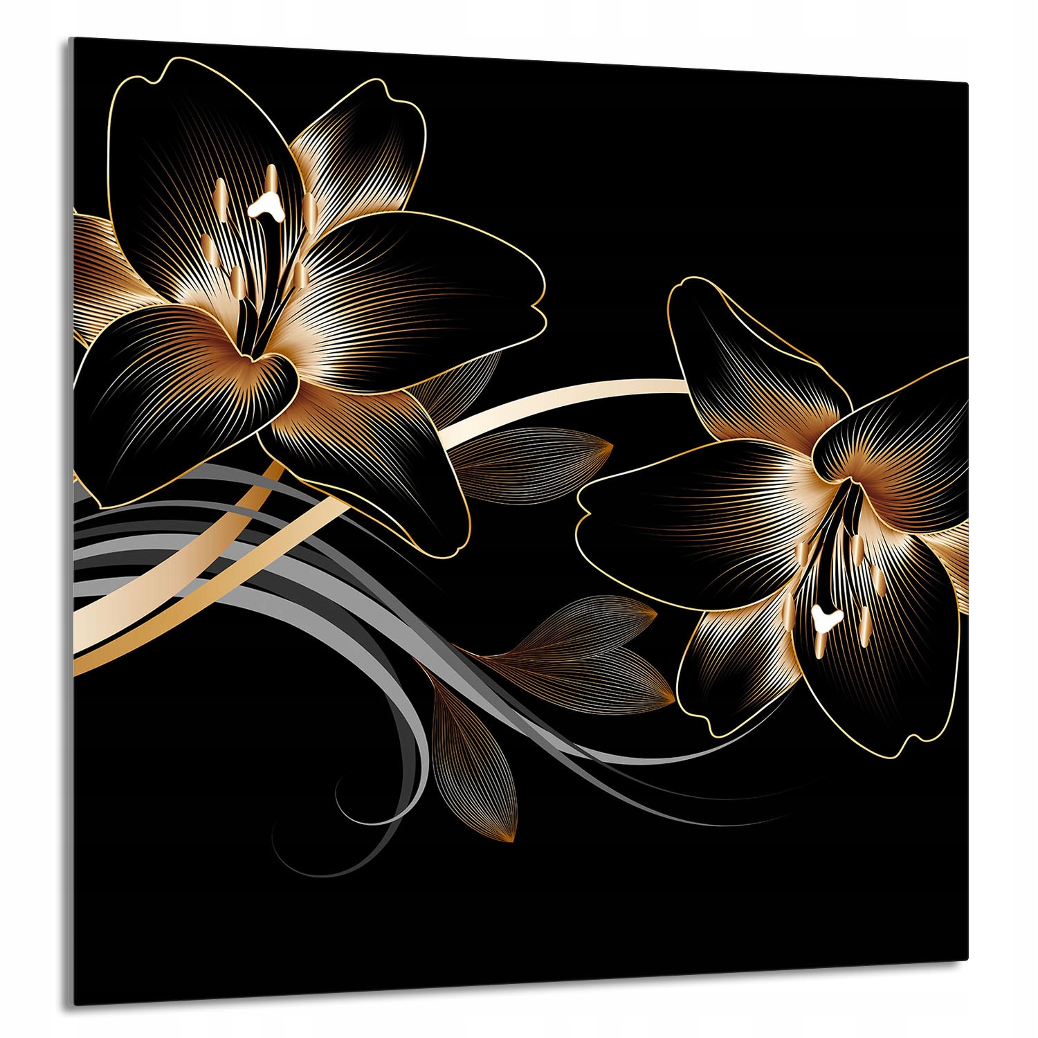 Skleněný Panel Do Kuchyně 60x65 Orchidej Tvrzené Sklo