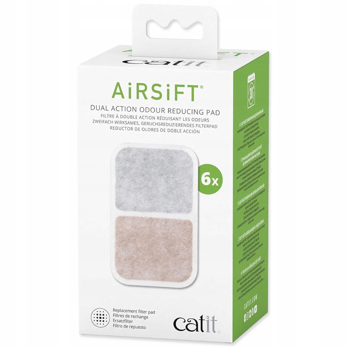 Filtr Catit pro toalety Jumbo & Design 6ks