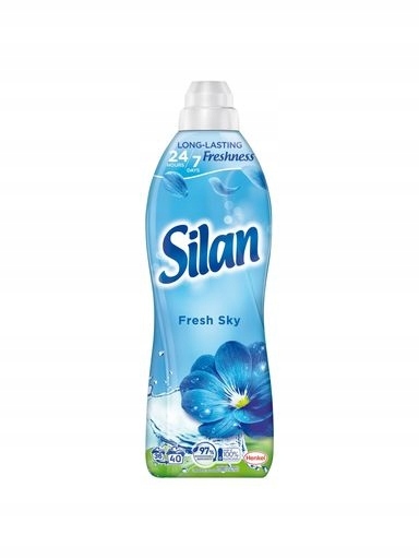 Levně 5 x Tekutá aviváž Silan Fresh Sky 40 praní 880 ml