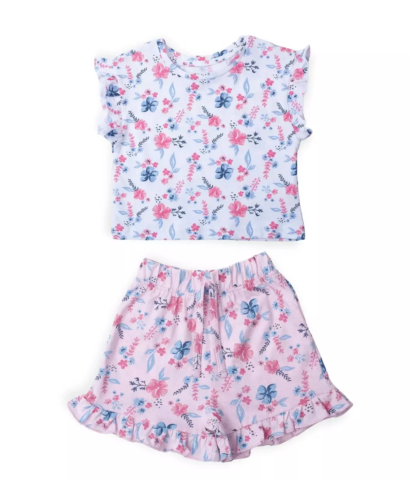 

Komplet bluzka szorty Dziewczynka 104 Sinsay