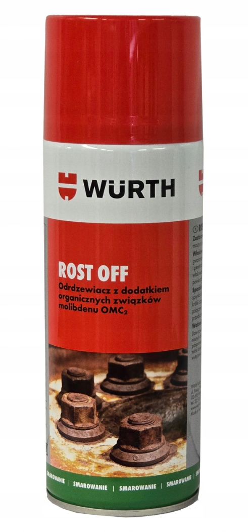Odrdzewiacz Rost Off Plus Wurth 400 ml 0890200004