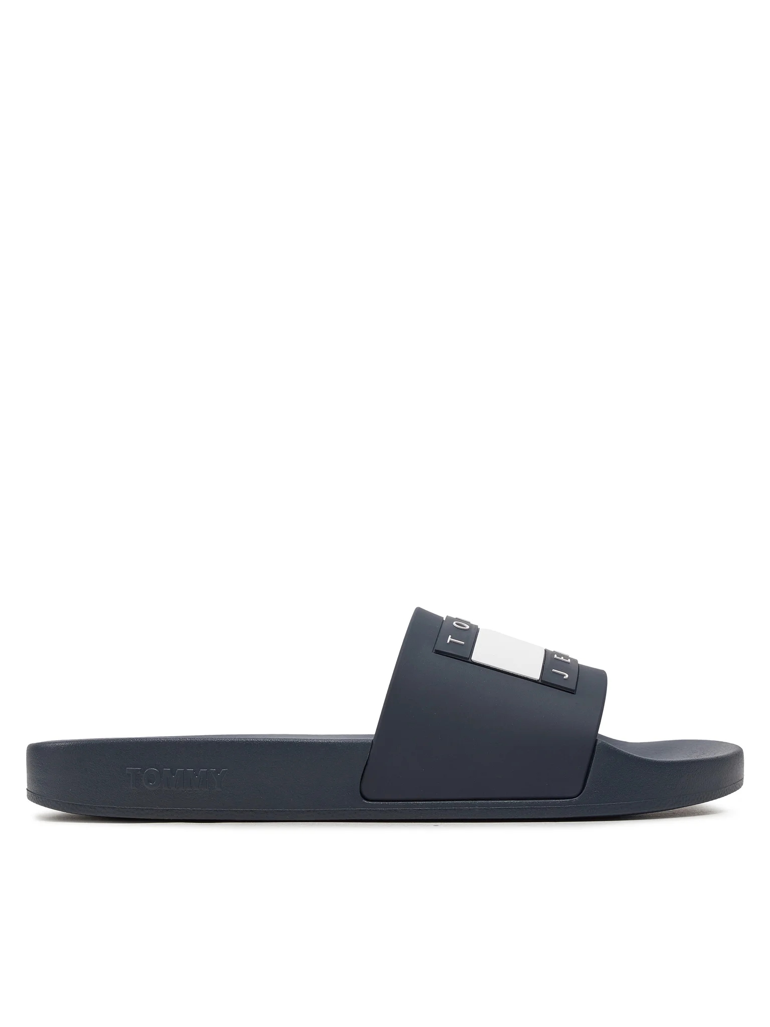 Tommy Jeans Nazouváky Pool Slide Ess EM0EM01191 Tmavě modrá 43