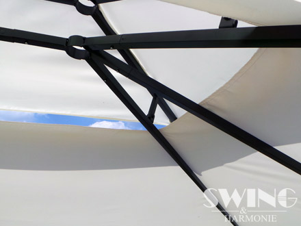 PAWILON NAMIOT OGRODOWY 3x4 LED ŚCIANKI MOSKITIERA Typ inny