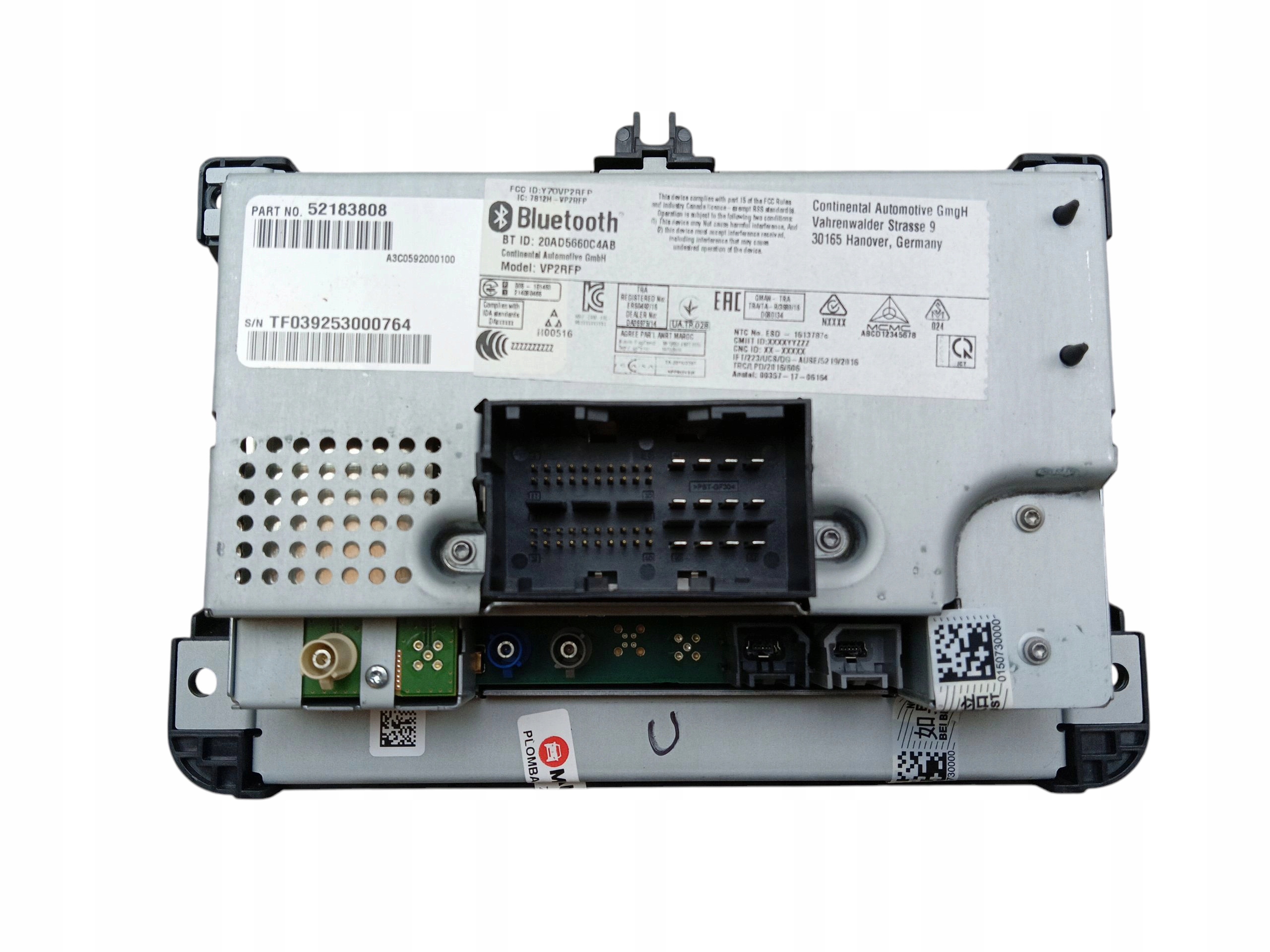 display MONITOR JEEP COMPASS II (2017-2020) 52183808