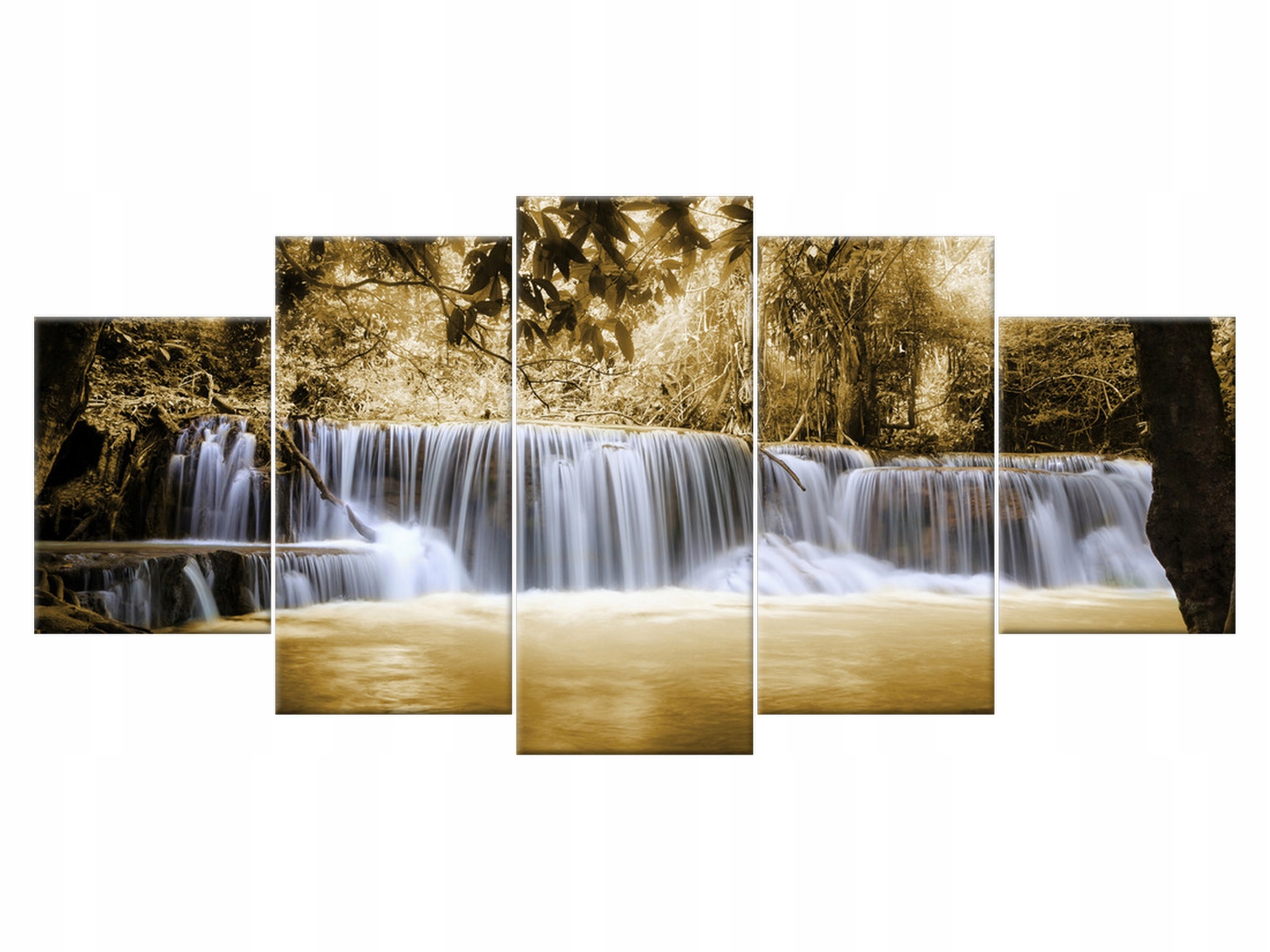 

Obraz Pejzaż Wodospad 150x70 piękne miejsce