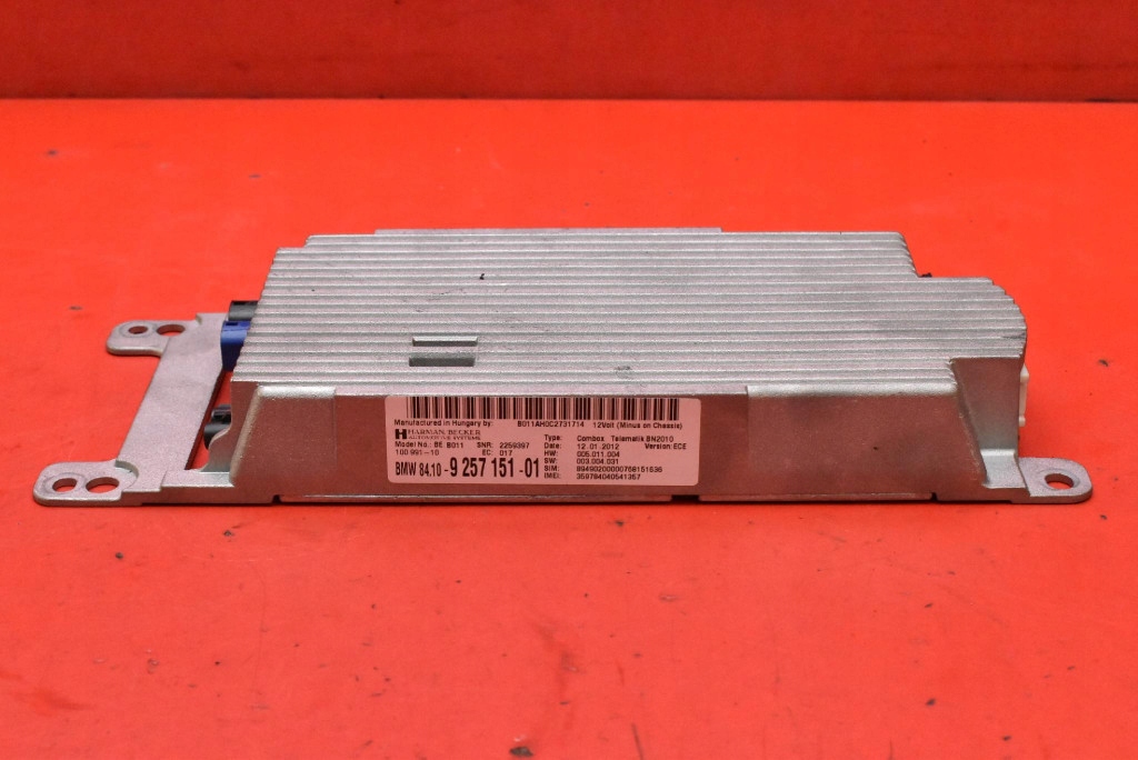 control unit module COMBOX 9257151 BMW F01 F02 08-12