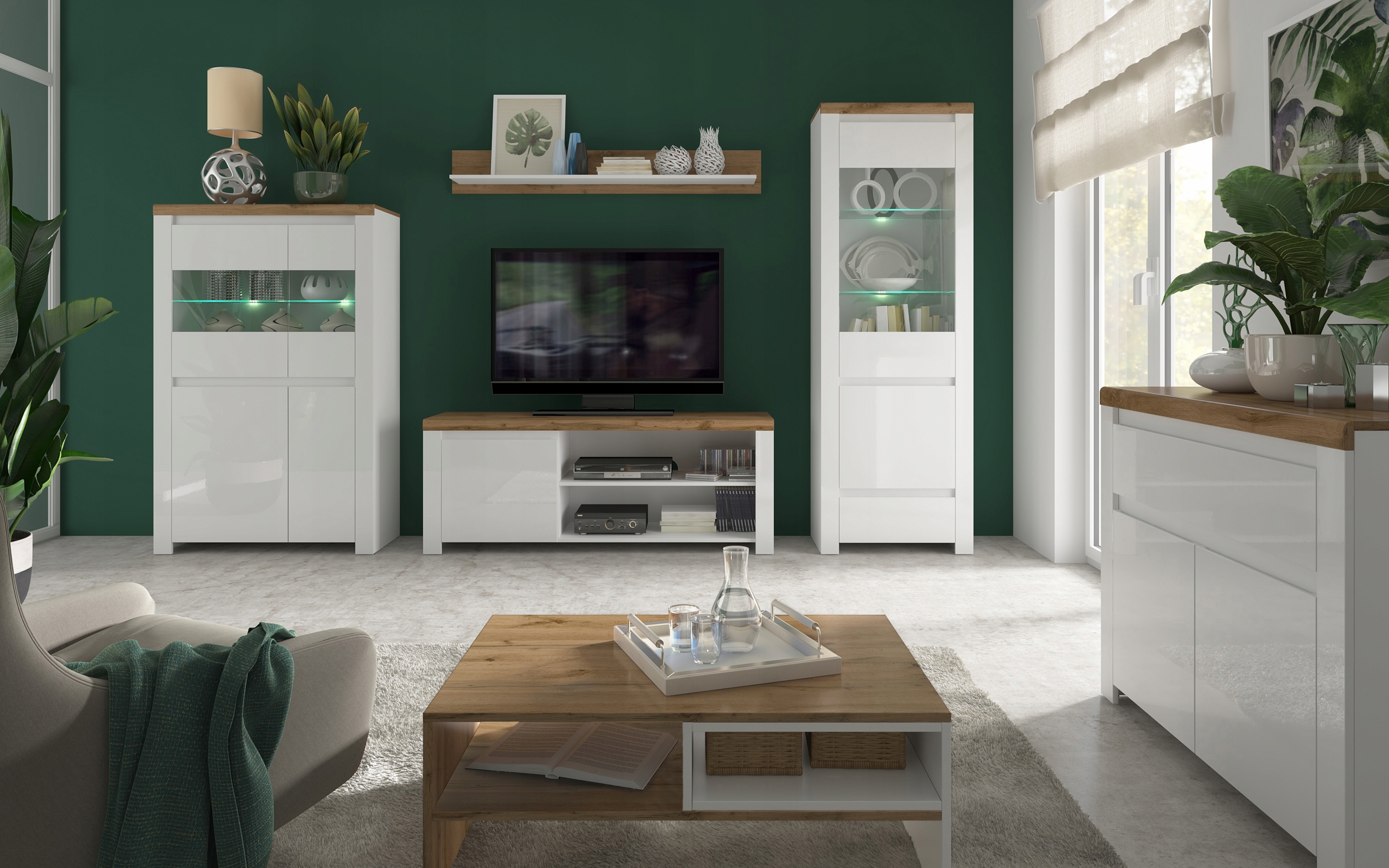 Szafka nocna VIGO 1s, MEBELBOS, GRATISY, szybko Szerokość mebla 60 cm